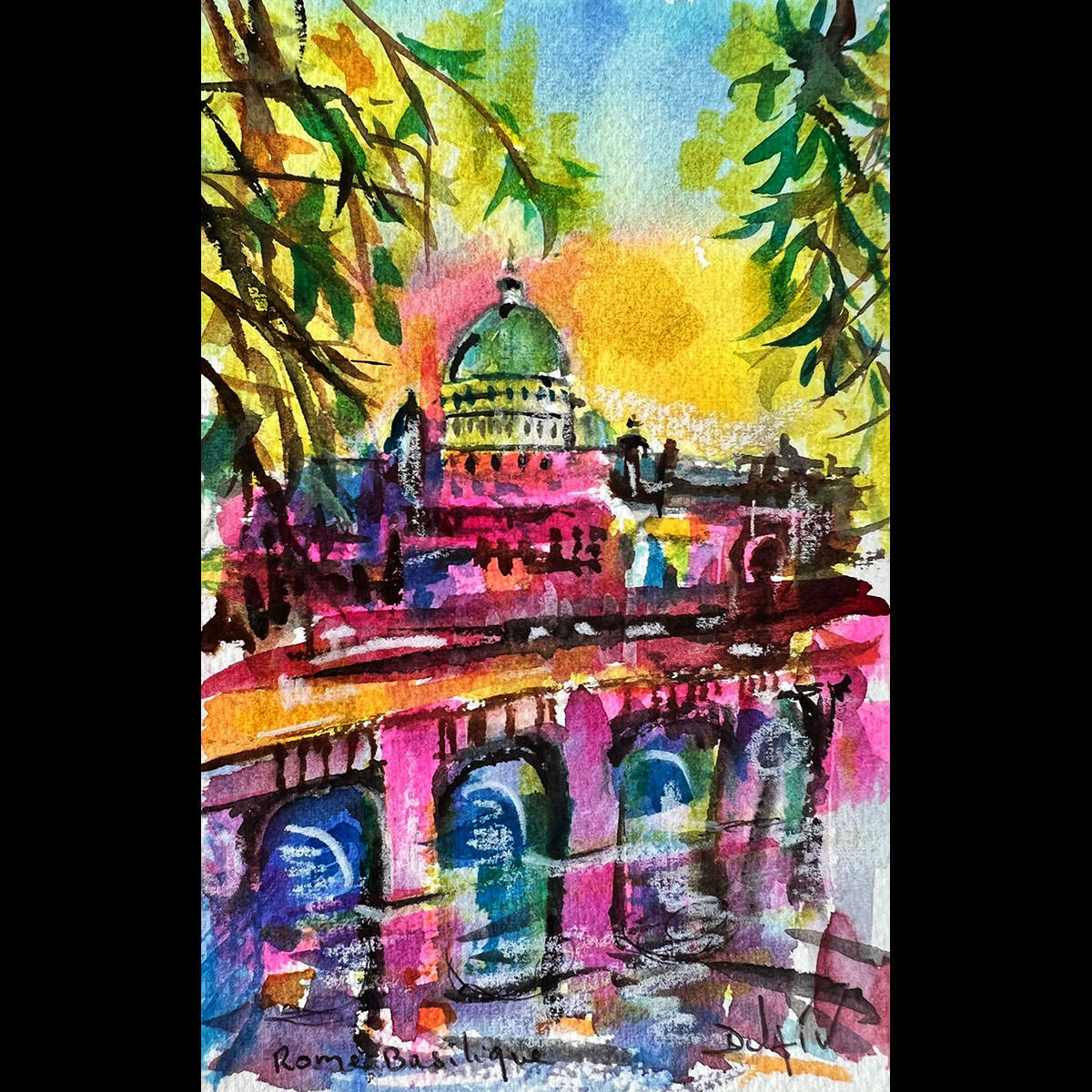 Rome Basilique<em>7'' x 4.5''</em>