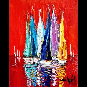 Rouge de Feu 10'' x 8''