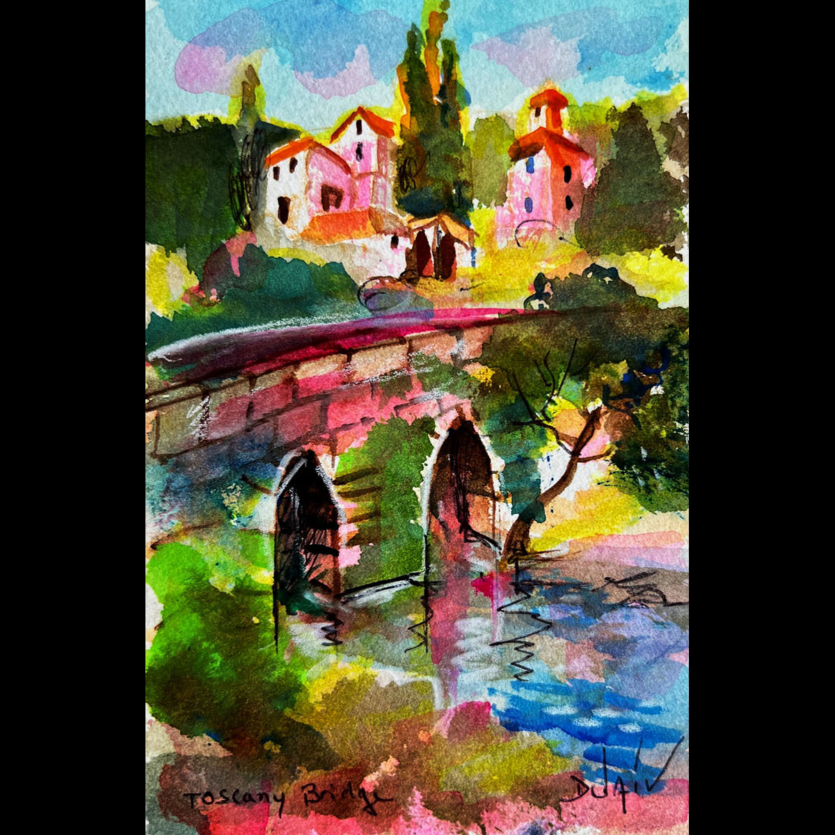 Toscany Bridge<em>7'' x 4.5''</em>