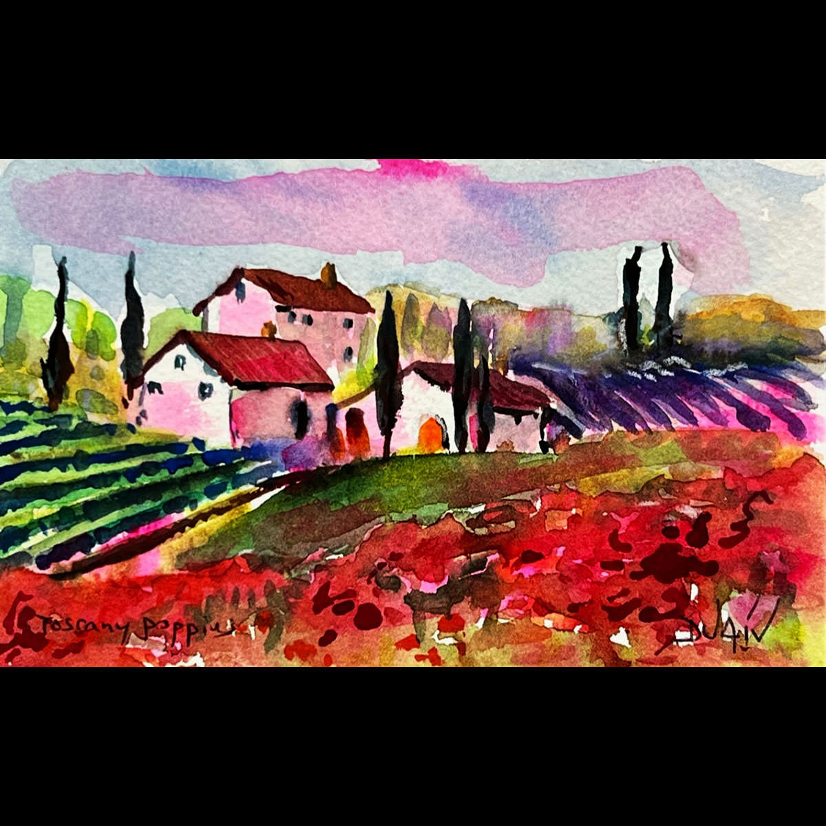 Toscany Poppies<em>4.5'' x 7''</em>