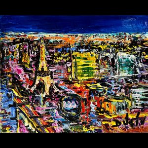 Vegas Vu du Ciel 8'' x 10''