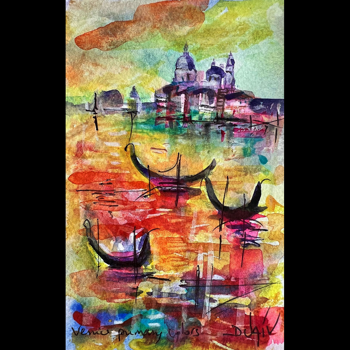 Venice Primary Colors<em>7'' x 4.5''</em>