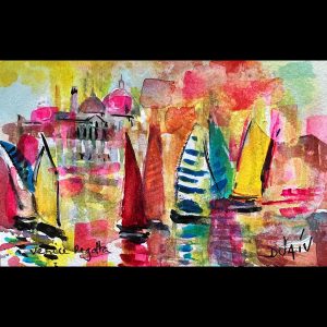Venice Regatta<em>4.5'' x 7''</em>
