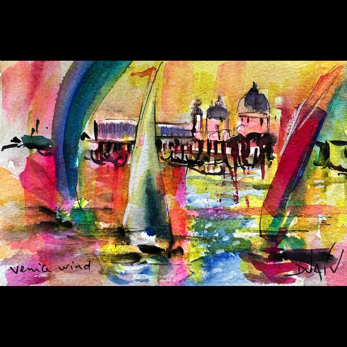 Venice Wind<em>4.5'' x 7''</em>