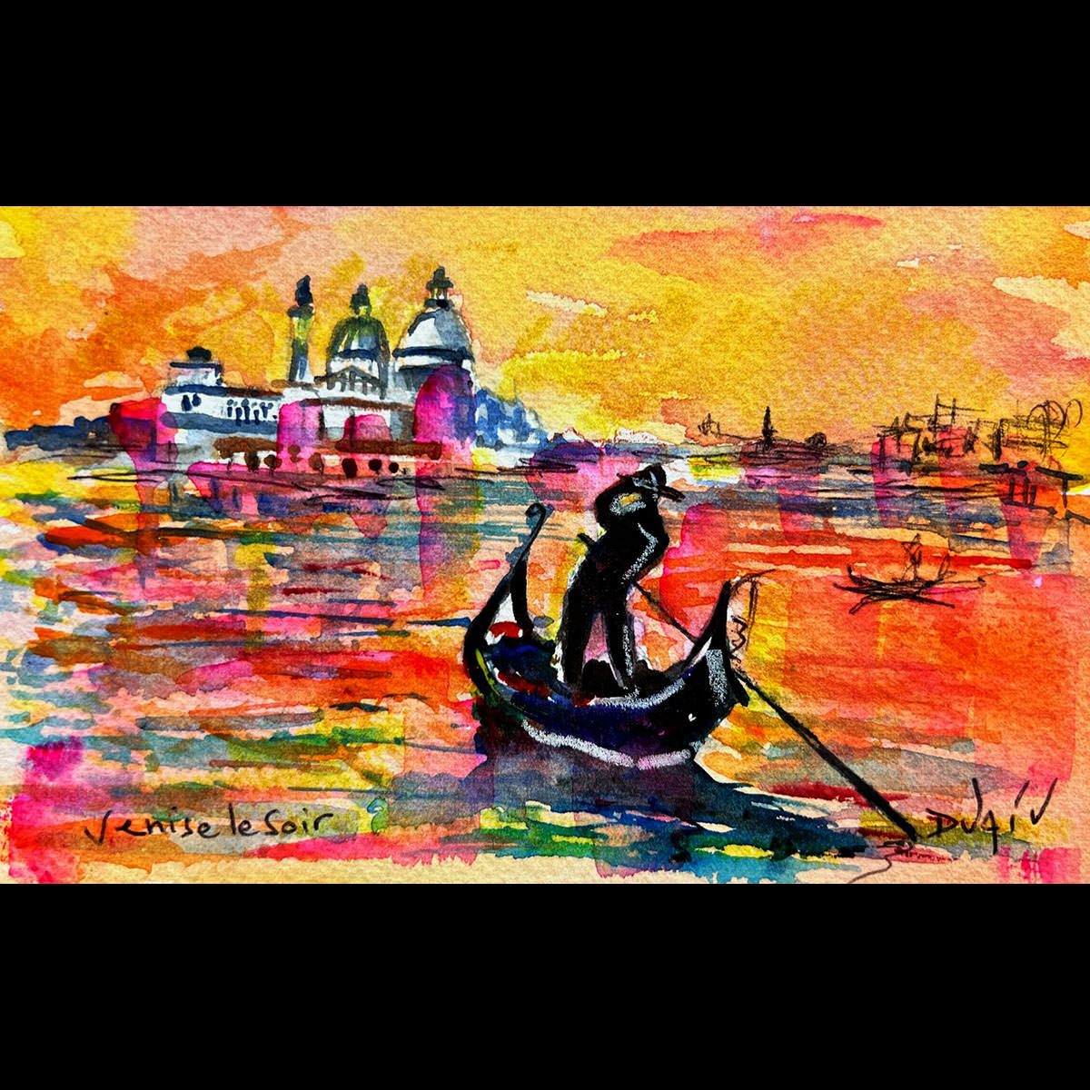 Venise Le Soir<em>4.5'' x 7''</em>