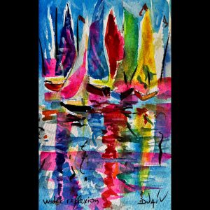 Water Reflexion<em>7'' x 4.5''</em>