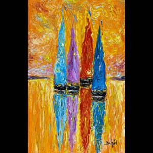 Douces Couleurs 22.63'' x 14'' COMMISSION