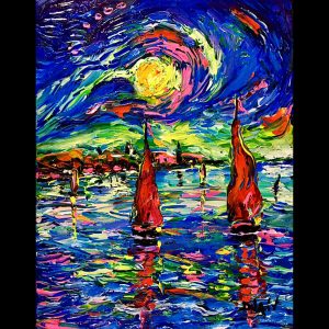 Etranges Voiles 18'' x 14''