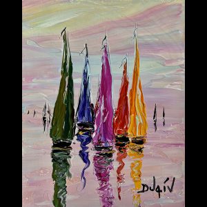 Fond en Rose 10'' x 8''