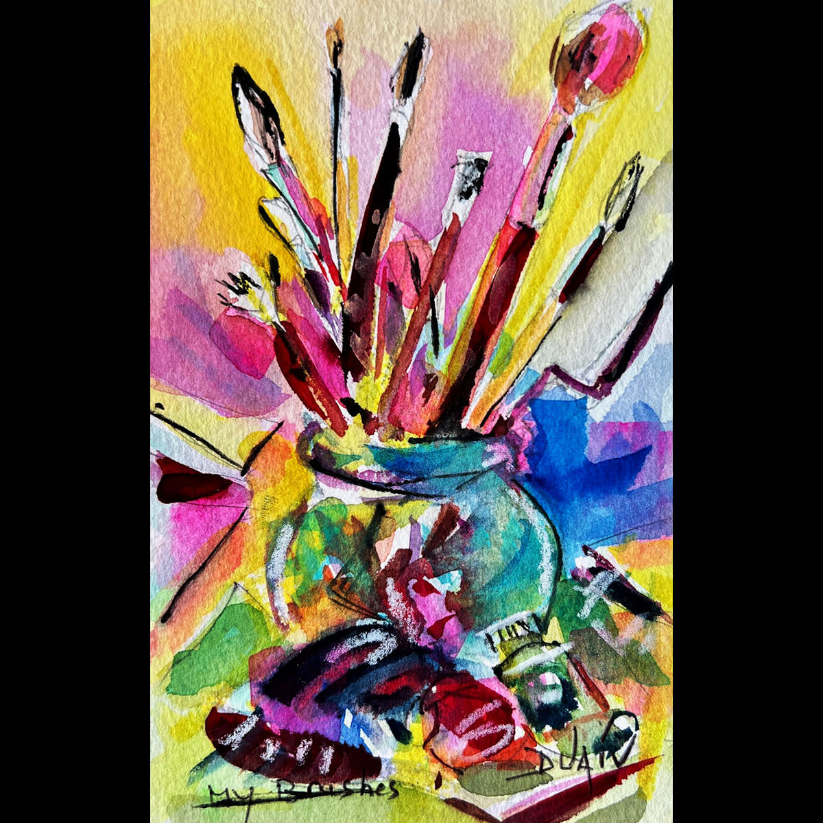 My Brushes<em>7'' x 4.5''</em>