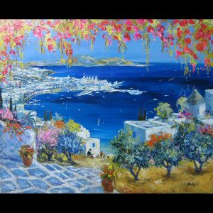 Mykonos 19.5'' x 24''