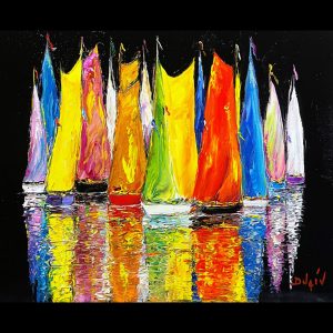 Nuit flamboyante 30.5'' x 39''