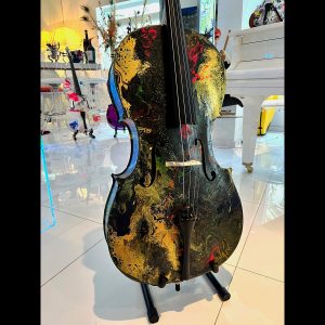 Tribute to Janos Starker DUAIV cello 31'' x 17'' x 6''