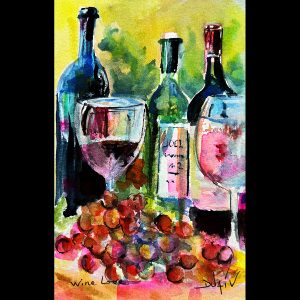 Wine Love 7'' x 4.5''