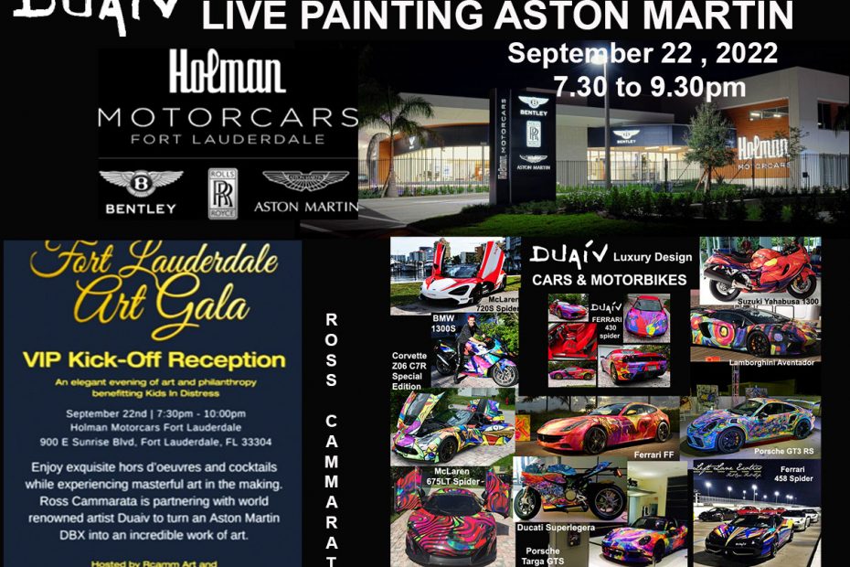2022-09-22, DUAIV in Fort Lauderdale Art Gala VIP Kick-Off