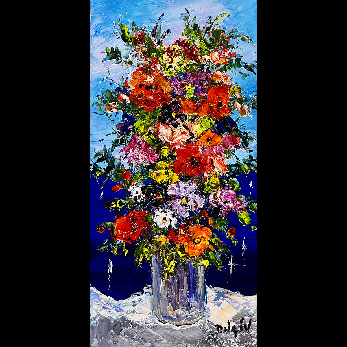 Evasion de Fleurs 20'' x 10''