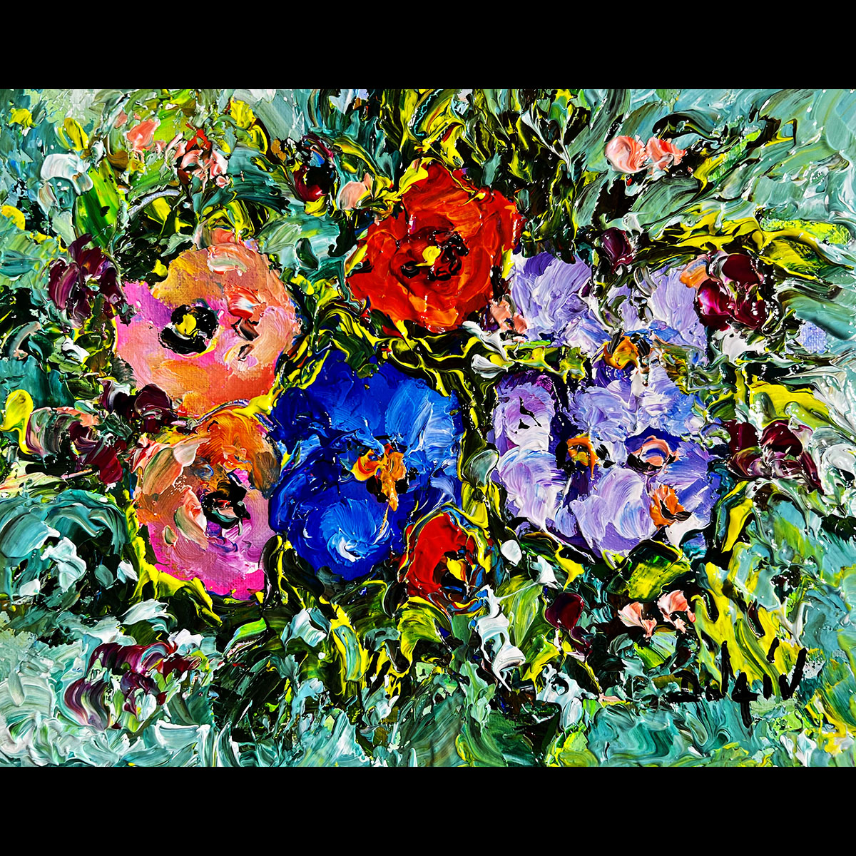 Sauvages Fleurs 8.5''x10.5''