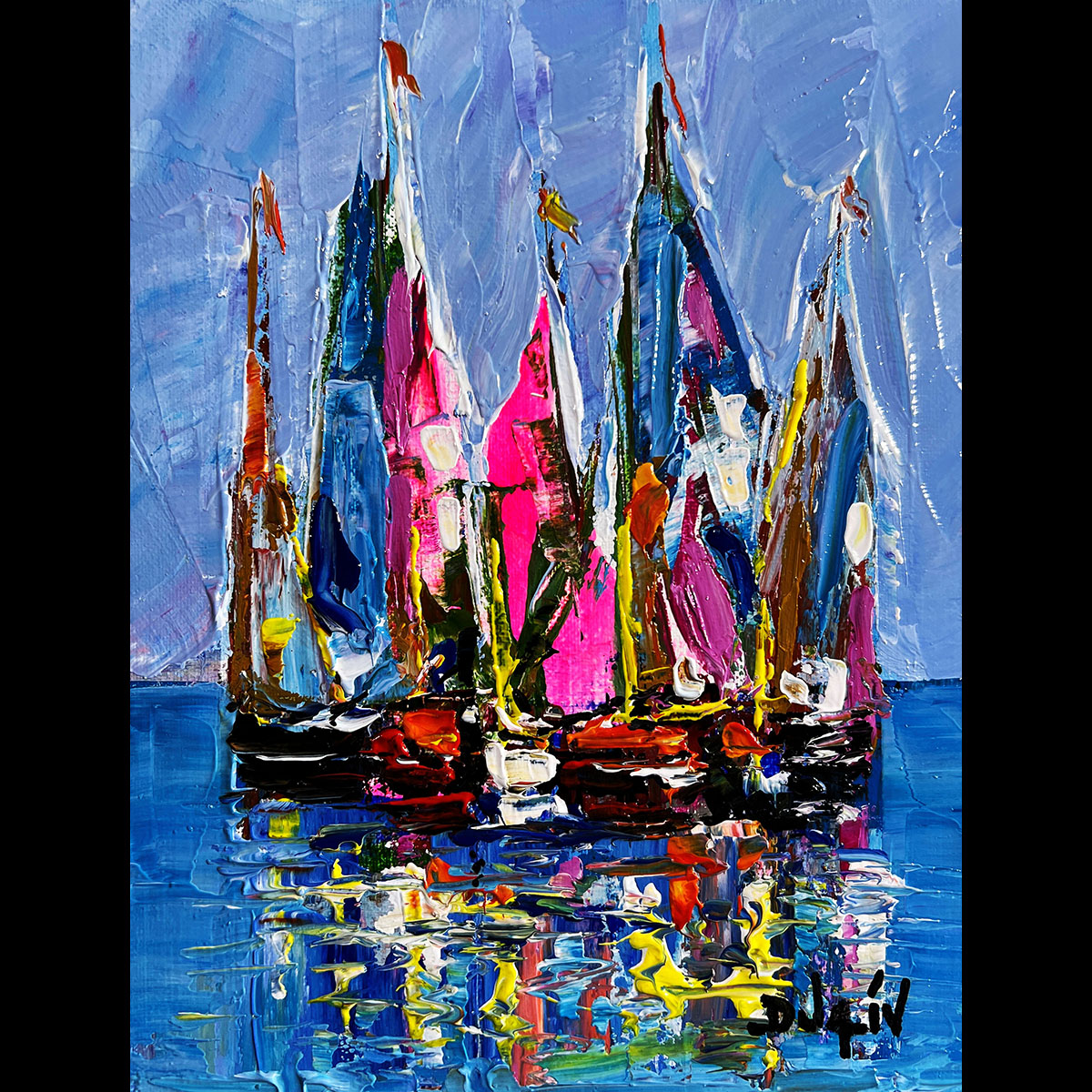 Taches et Voiles 10'' x 8''