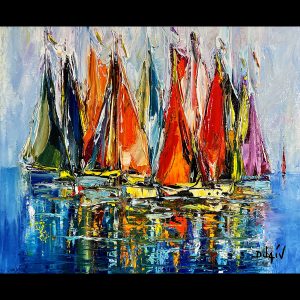 Voiles Equilibre 20'' x 24''