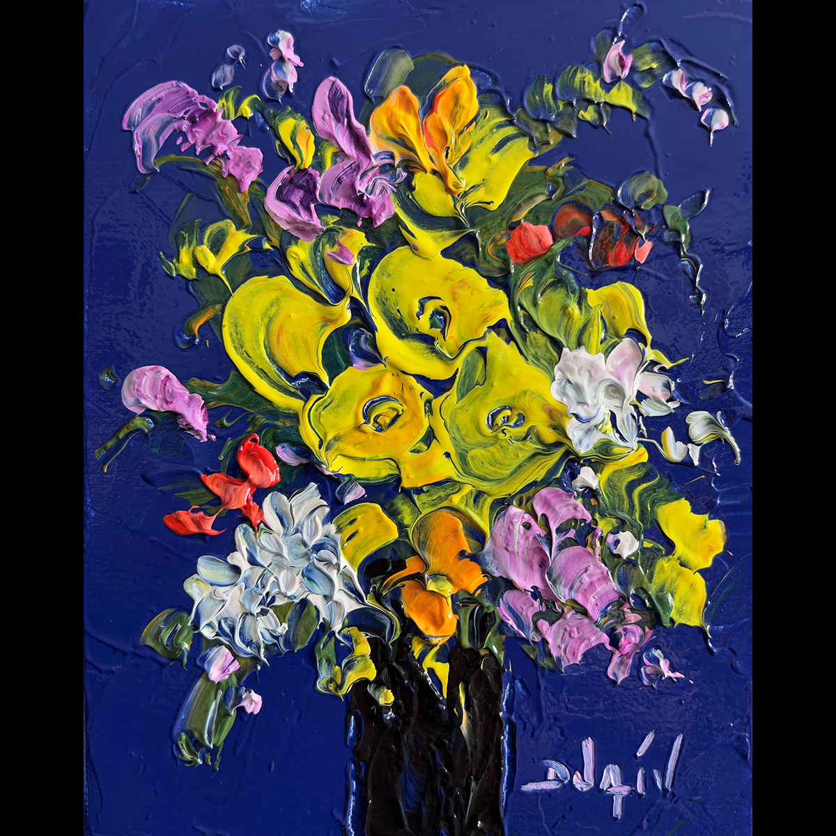 Bleu Jaune 10'' x 8''