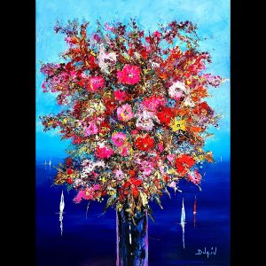 Fleurs Evasion 51'' x 38''