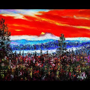 Soleil d'hiver 25.5'' x 32''