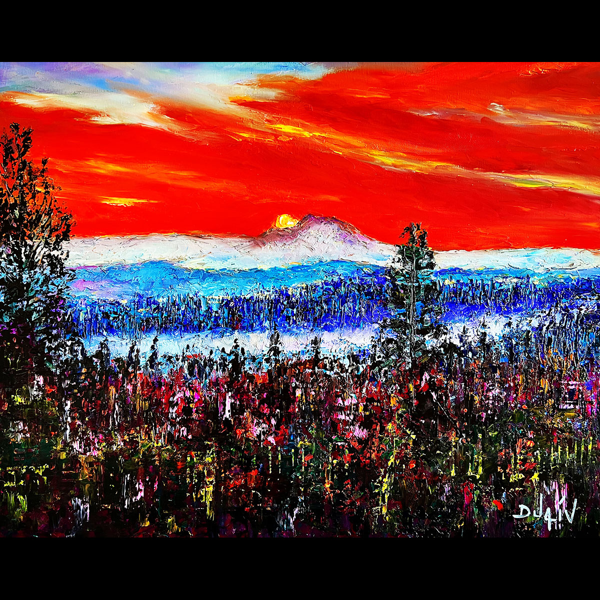 Soleil d'hiver 25.5'' x 32''