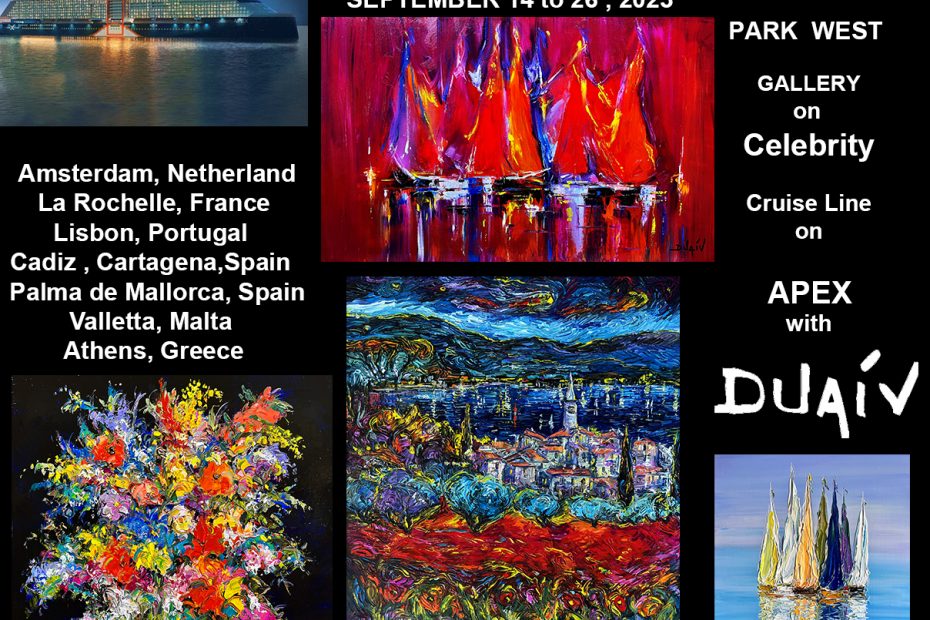 2023-09-14, V.I.P. Event with Park West Gallery - Celebrity Apex - September 14 To 26, 2023