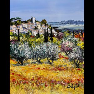 Coquelicots d Enfance 20'' x 16''