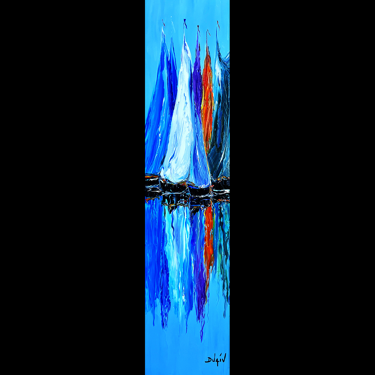 Reflexions Allongees 56'' x 14''