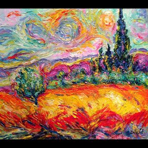Van Gogh Couleurs 17.75'' x 21''