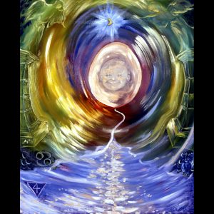 DUAIV - Zodiacal - Cancer - Cancer - June 21 - July 22 - 24'' x 19'' $18,500.00