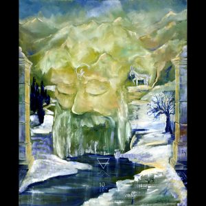 DUAIV - Zodiacal - Capricorn - Capricorne - December 22 - January 20 - 24'' x 19'' $18,500.00