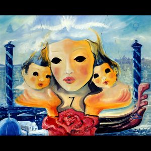 DUAIV - Zodiacal- Libra - Balance - September 24 - October 23 - 19'' x 24'' $18,500.00