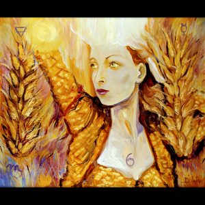 DUAIV - Zodiacal - Virgo - Vierge - August 24 - September 23 - 19'' x 21'' $18,500.00
