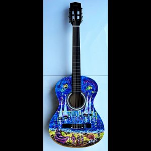 Duaiv Guitar Fun Beach 37'' x 14'' x 4''