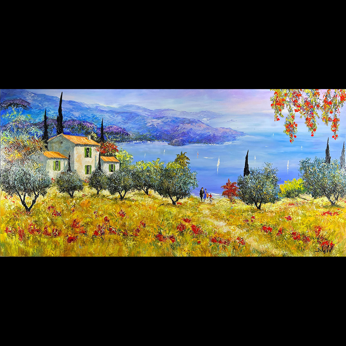 Peaceful Riviera 36'' x 72''