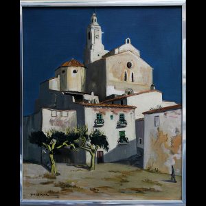 Yves Brayer - 1907 - 1990 Cadaques 18.5'' x15'' $16,500.00