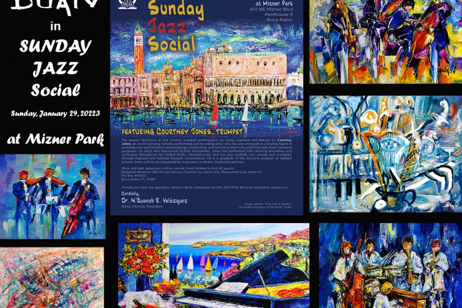 DUAIV at Sunday Jazz Social - Sunday, January 29 - 4 To 7 PM