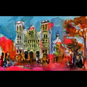 Autumn In Paris 4.5'' x 7''