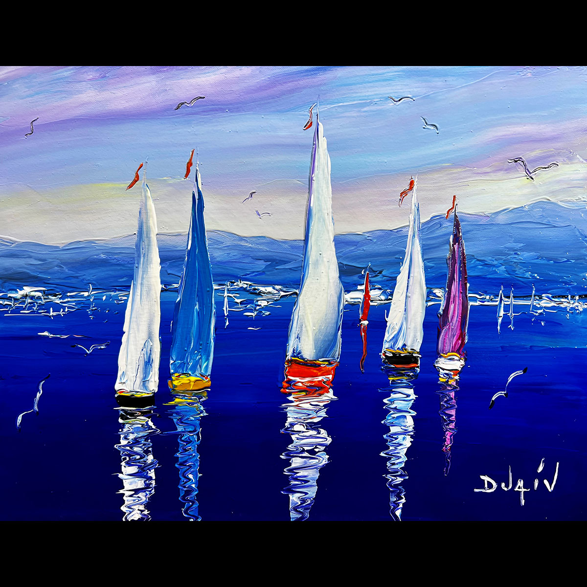 La Coque Rouge 14'' x 18''