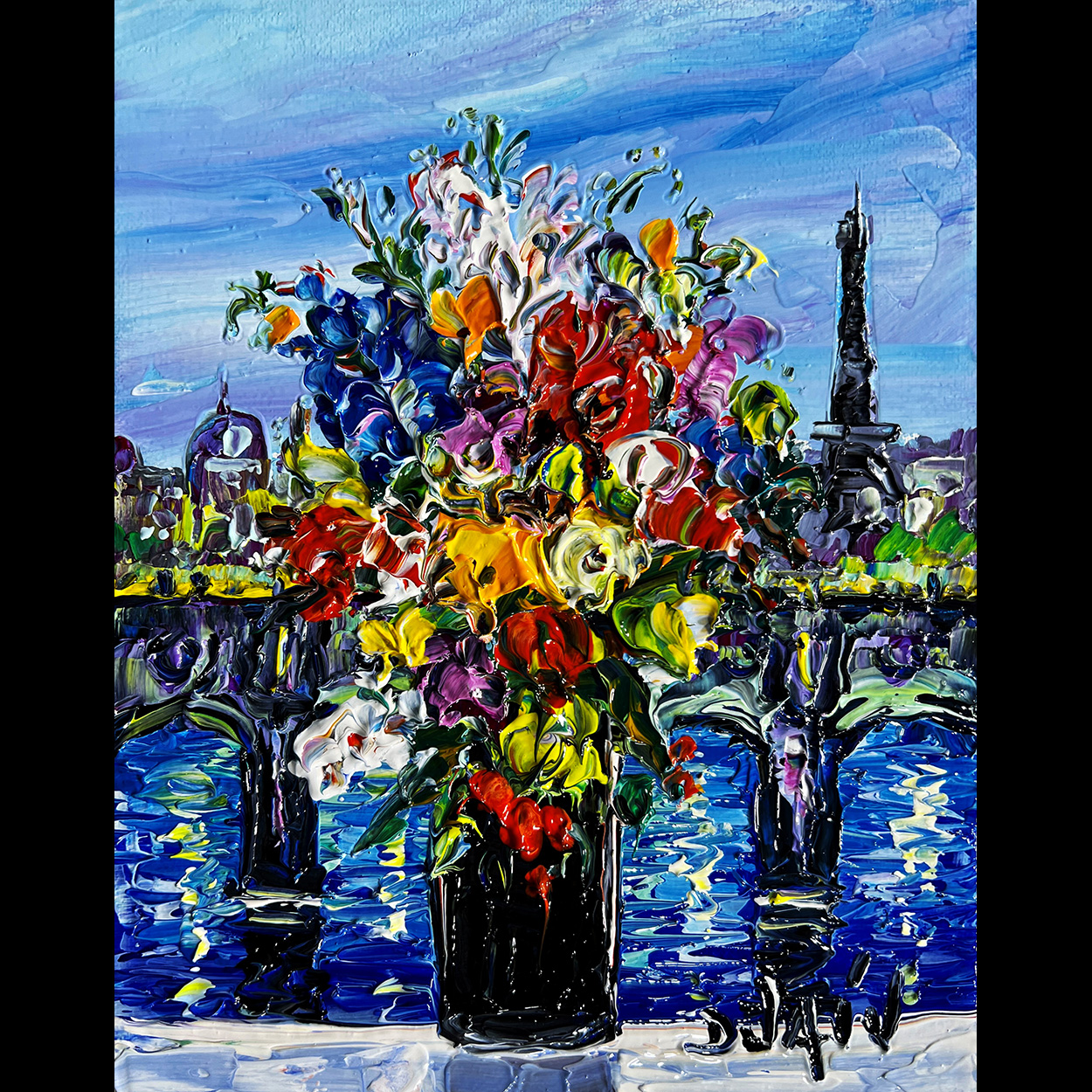 Paris Fenetre 10'' x 8''