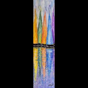 Voiles en Pastel 56'' x 14''