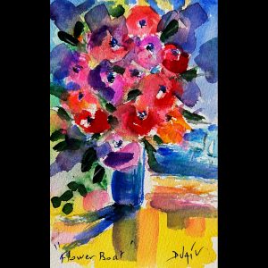 Flower Boat <em>7'' x 4.5''</em>