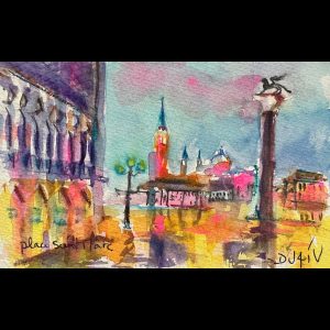 La Place Saint Marc <em>4.5'' x 7''</em>