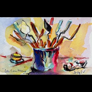 Les Couteaux <em>4.5'' x 7''</em>