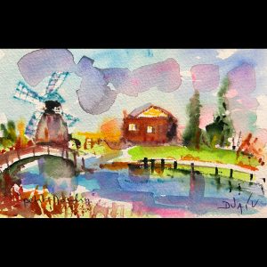 Petit Moulin <em>4.5'' x 7''</em>