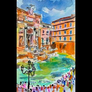 Piazza Di Trovi <em>7'' x 4.5''</em>