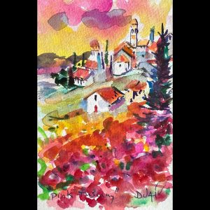 Pink Tuscany <em>7'' x 4.5''</em>