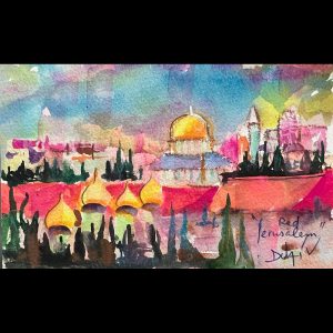 Red Jerusalem <em>4.5'' x 7''</em>